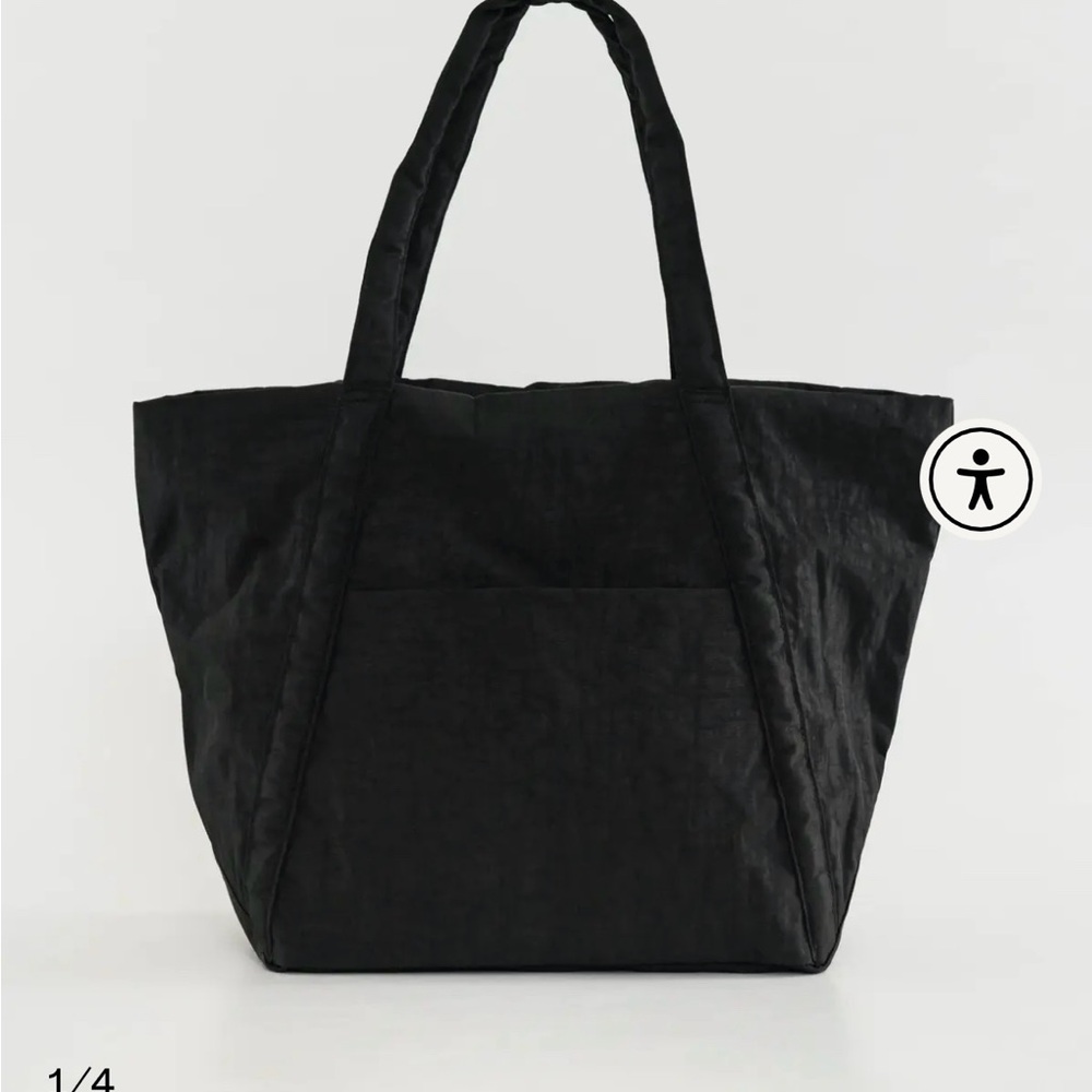 Baggu Cloud Bag Black Tote